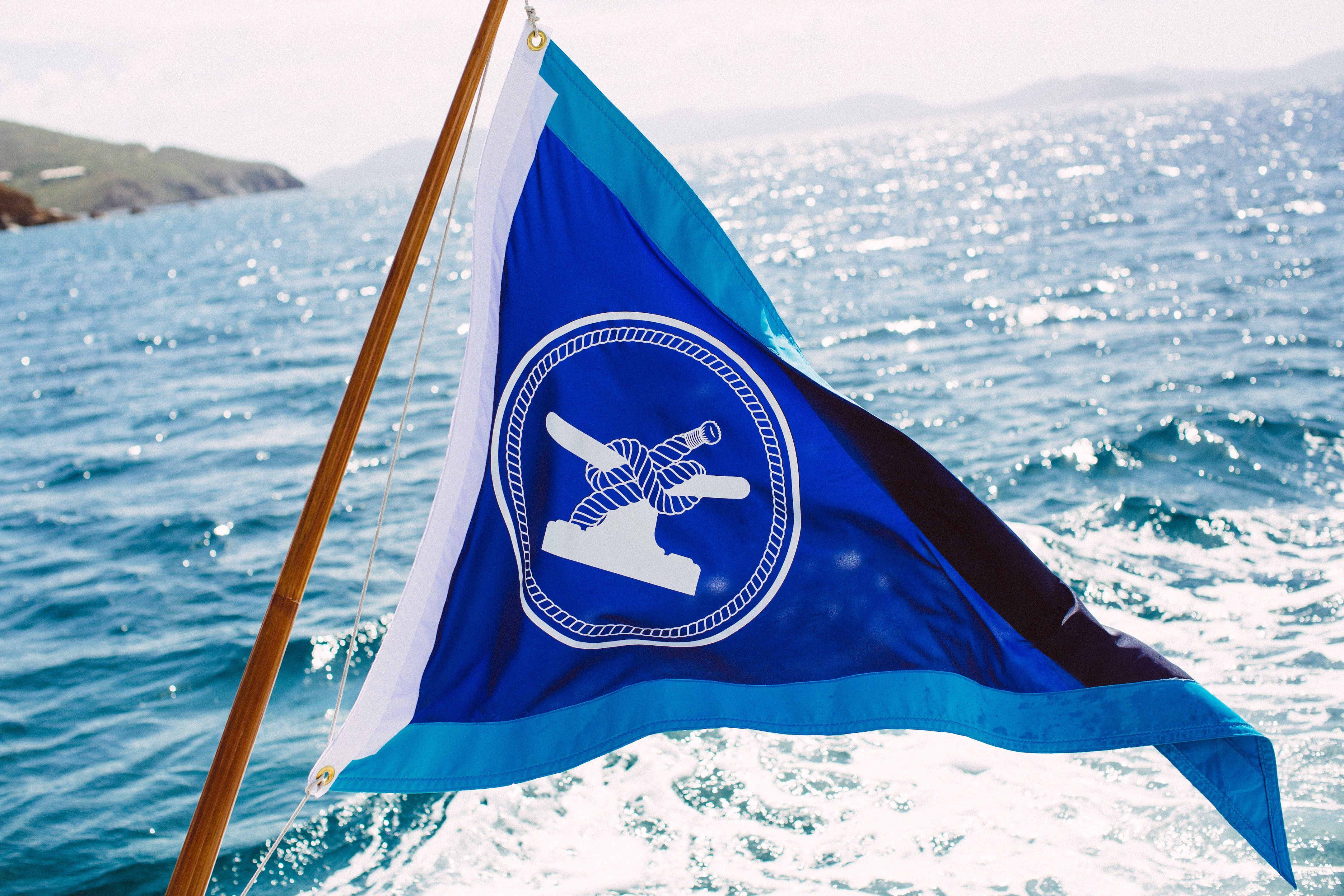 Bitter End Yacht Club Burgee Flag-Accessories-Bitter End Provisions