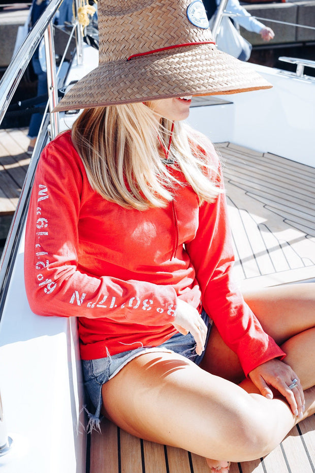 Women's Long Sleeve Watersports Crew Tee-Tops-Bitter End Provisions