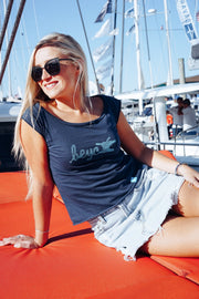 Woman's Vintage Rocker Tee-Tops-Bitter End Provisions