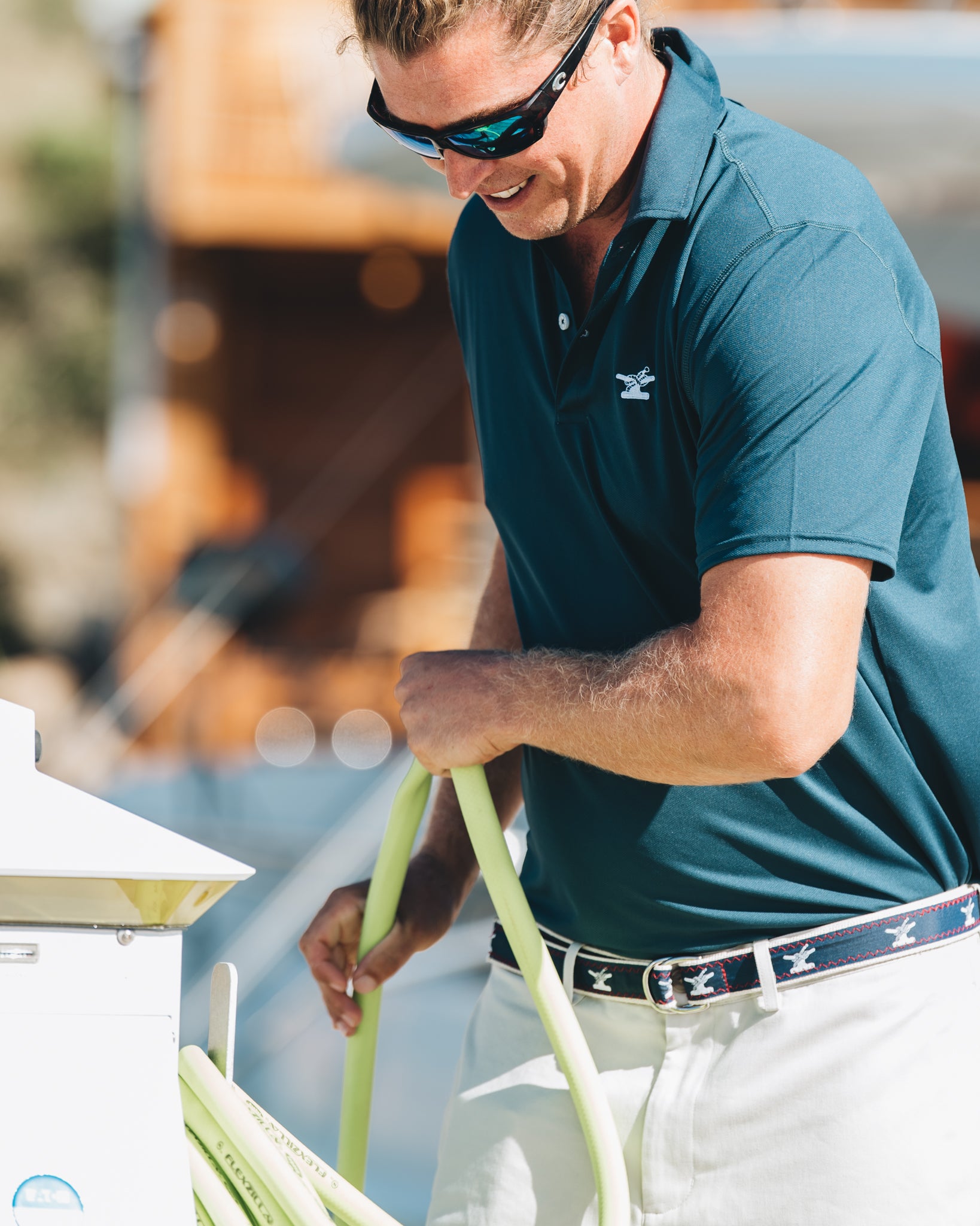 Men's Dritek Short Sleeve Polo I Various Colors-Tops-Bitter End Provisions
