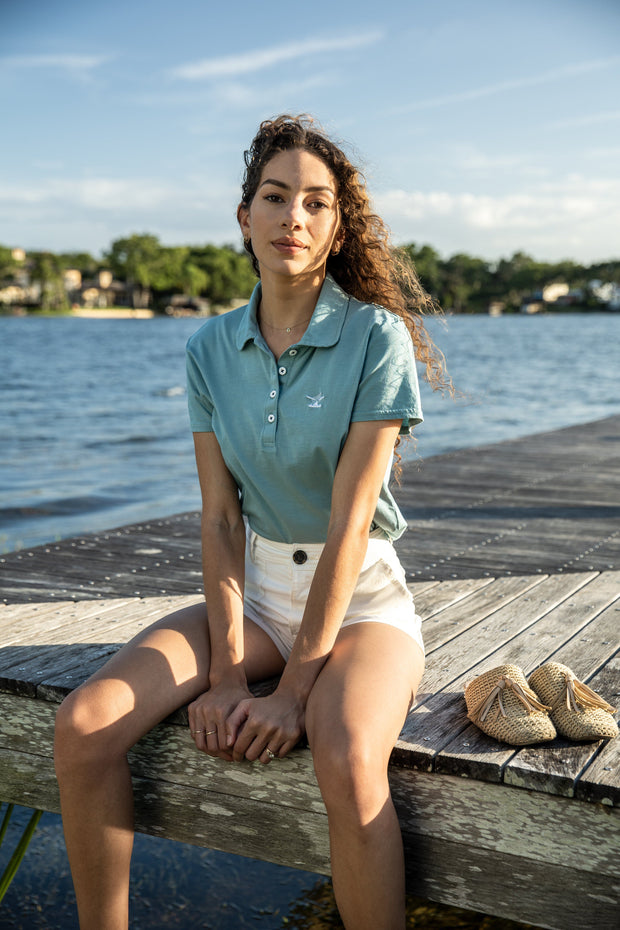 Women's Yacht Club Polo-Tops-Bitter End Provisions