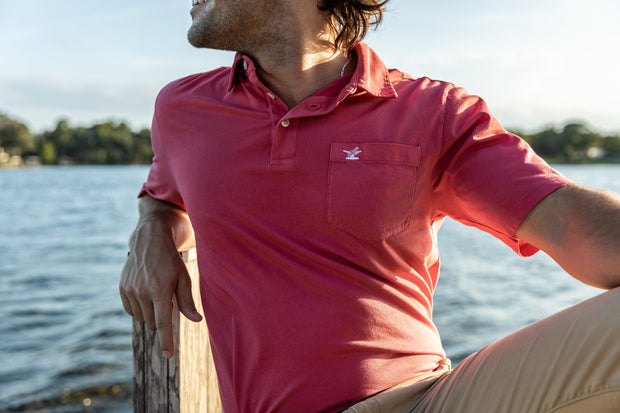 Men's Yacht Club Polo-Tops-Bitter End Provisions
