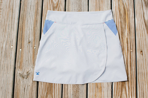 Women's North Sound SUP Skort | Gray-Bottoms-Bitter End Provisions