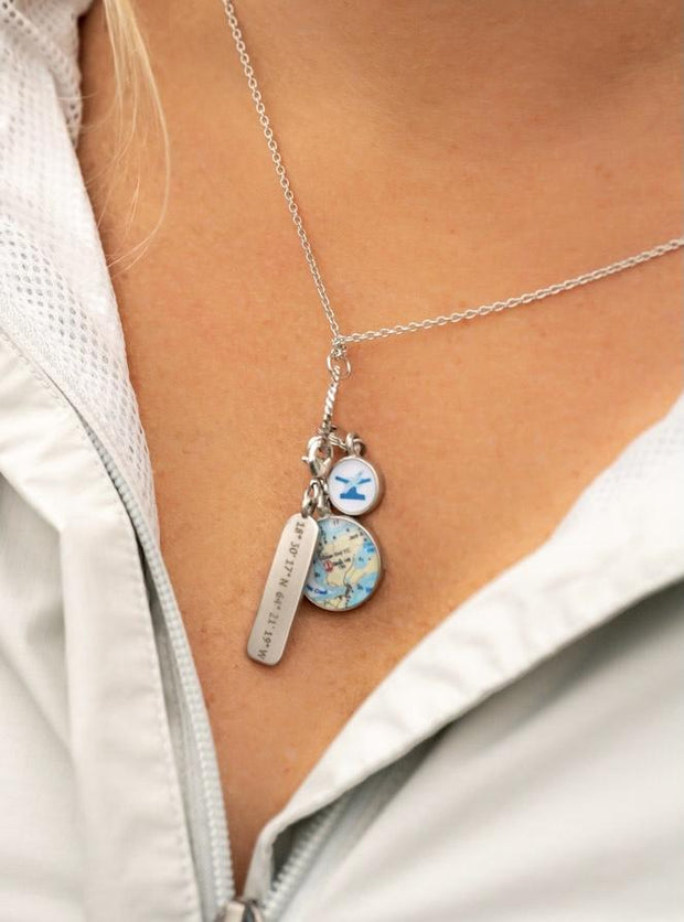 Coordinates Charm Necklace-Accessories-Bitter End Provisions