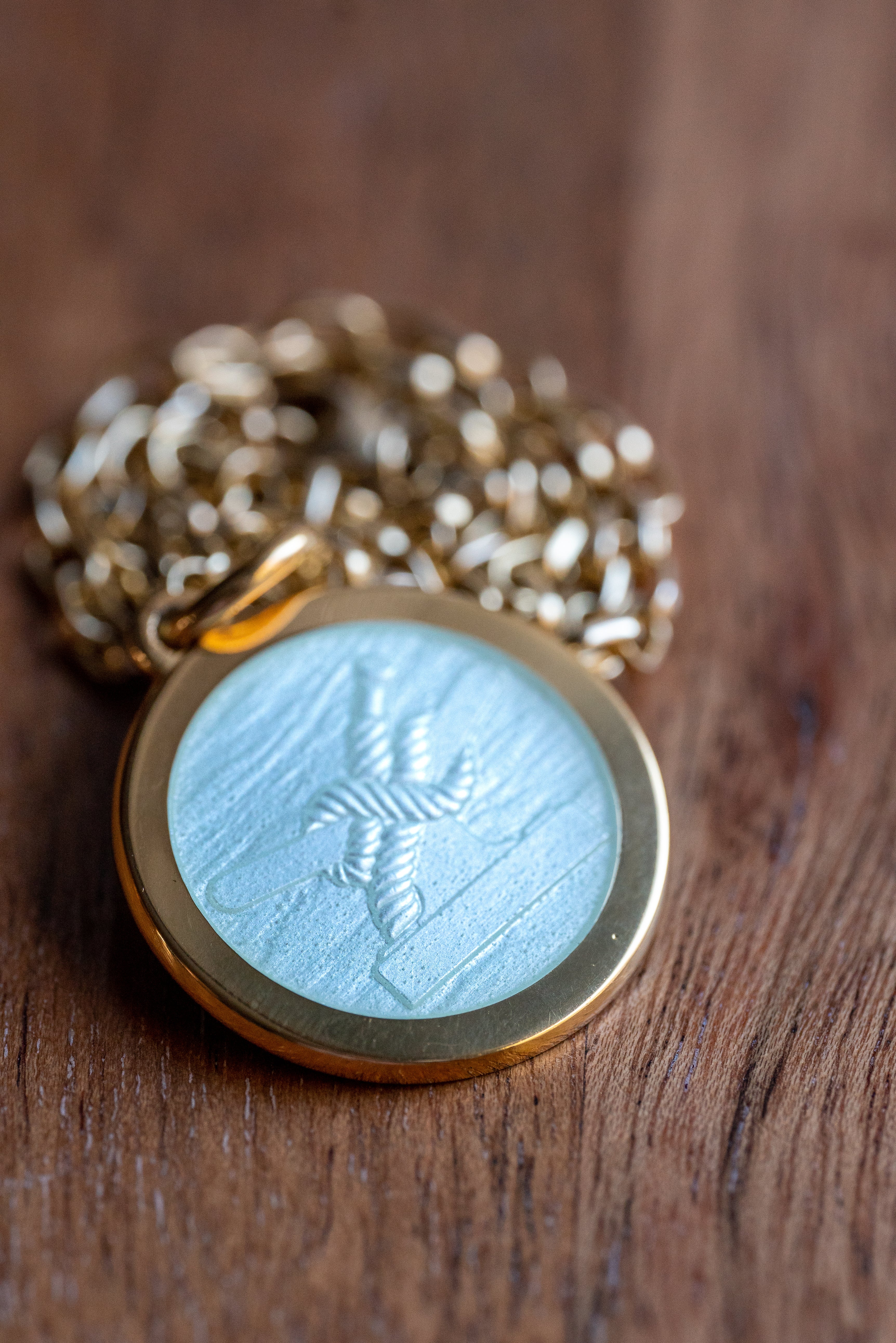 Bitter End Coordinates Cleat Pendant Necklace-Accessories-Bitter End Provisions