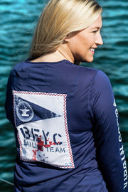 Women's Sailing Team Dritek | Patriot Blue-Tops-Bitter End Provisions